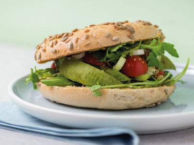 Bagel Avocado