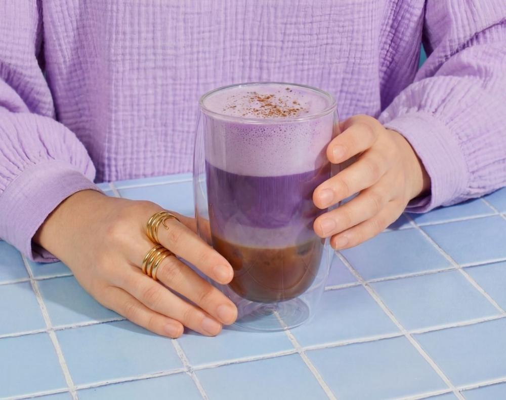 Iced Ube Latte