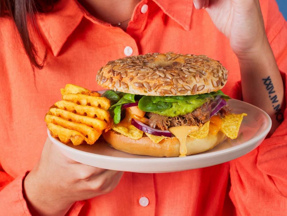 BAGEL BURGER GRINGO START